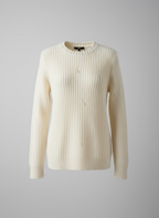 Maglione con rotture